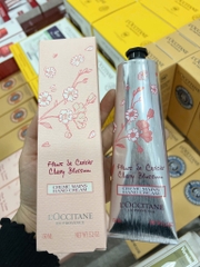 ( rách , móp vỏ giấy )  Kem Tay Hoa Anh Đào Loccitane Cherry Blossom 150ml