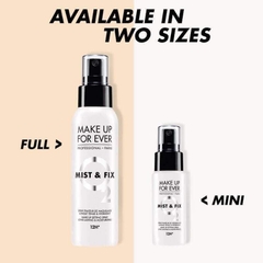 Xịt Khoáng MAKE UP FOR EVER - MAKE UP FOR EVER MIST AND FIX TRAVEL SET 100ML * 2 + 30ML * 1