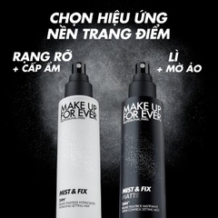 Xịt Khoáng MAKE UP FOR EVER - MAKE UP FOR EVER MIST AND FIX TRAVEL SET 100ML * 2 + 30ML * 1