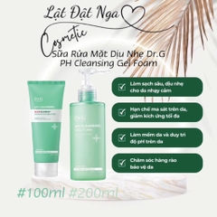Sữa Rửa Mặt Dịu Nhẹ Dr.G PH Cleansing Gel Foam