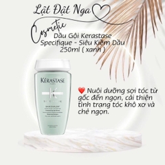 Dầu Gội Kerastase Specifique - Siêu Kiềm Dầu 250ml ( xanh )