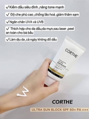 Kem Chống Nắng Corthe Dermo Protection Ultra Sun Block SPF50+/PA+++ 50g