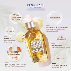 Dầu Dưỡng Thể (Body) Hạnh Nhân LOccitane Almond Supple Skin Oil 100ml