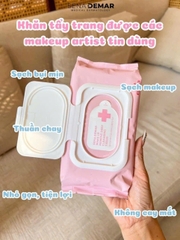 Khăn Ướt Tẩy Trang Sena Demar Make-Up Remove Deep Cleansing Tissue 45 Miếng