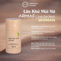 Lăn Khử Mùi Club De Nuit Woman 75g