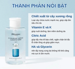 Nước Tẩy Trang JM Solution H9 Hyaluronic Ampoule Cleansing Water