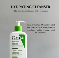 Sữa Rửa Mặt Cerave Developed With Dermatologists Foaming Cleanser (236ml)