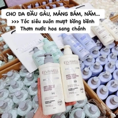 Combo Dầu Xả và Dầu Gội Elevawell 500ml