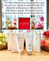Sữa Rửa Mặt The Whoo Gong Jin Hyang Brightening Cleansing Foam 180ml