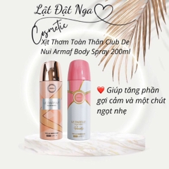 Xịt Thơm Body Club De Nuit Armaf Body Spray 200ml