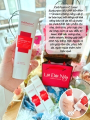 Kem Chống Nắng Cell Fusion C Nâng Tông Da Tuýp 50ml Laser Sunscreen 100 SPF50+/ PA ++++