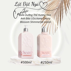 Sữa Dưỡng Thể Hương Hoa Anh Đào LOccitane Cherry Blossom Shimmered Lotion