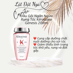 Dầu Gội Ngăn Ngừa Rụng Tóc Kerastase Genesis (Hồng nhạt)