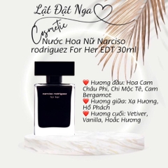 Nước Hoa Nữ Narciso rodriguez For Her EDT 30ml
