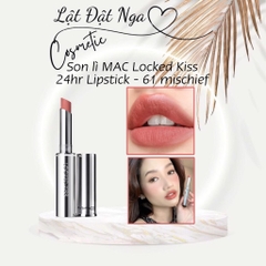 Son Thỏi MAC Locked Kiss 24hr Lipstick