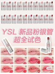 Son YSL Love Shine Lipstick Mẫu 2024 ( Vỏ Trắng) 3.2gr