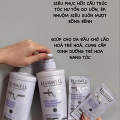 Combo Dầu Xả và Dầu Gội Elevawell 500ml