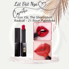 Son YSL The Slim Velvet Radical ( Đen )
