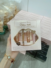 Sét Quà : Sét Charlotte Tilbury : Son Pillow Talk 5.5ml + Son Pillow Talk 5.5ml ( tuýp ) + Son Pillow Talk ( thỏi mini ) + Son Chì Pillow Talk