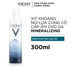 Xịt Khoáng Làm Dịu Vichy Mineralizing Thermal Water 300ml ( hsd 4/25 )