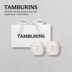 Set Kem Tay Tamburins Gift Set Shell X Hand Duo Collection 15ml x 2