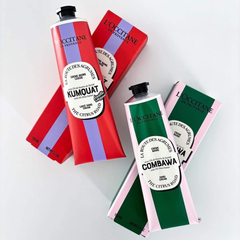 Kem Tay Loccitane Combawa 5% Shea Butter Hand Cream 150ml ( Xanh Lá )