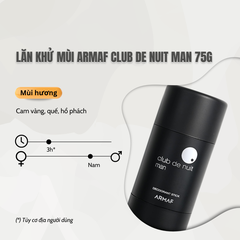 Lăn Khử Mùi Armaf Club De Nuit Intense Men 75g