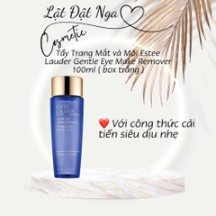 Tẩy Trang Mắt và Môi Estee Lauder Gentle Eye Make Remover 100ml ( box trắng )