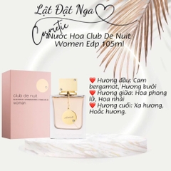 Nước Hoa Club De Nuit Women Edp 105ml