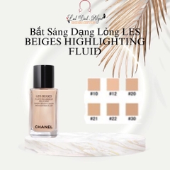 Bắt Sáng Dạng Lỏng LES BEIGES HIGHLIGHTING FLUID - Màu Pearly Glow