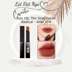 Son YSL The Slim Velvet Radical ( Đen )