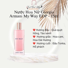 Nước Hoa Nữ Giorgio Armani My Way EDP