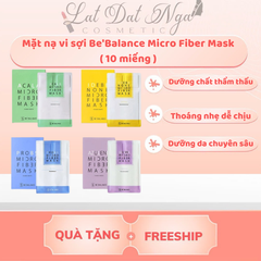 Mặt nạ vi sợi Be'Balance Micro Fiber Mask( 10 miếng )