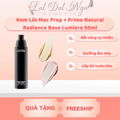 Kem Lót Mac Prep + Prime Natural Radiance Base Lumiere 50ml