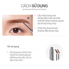 Chuốt Mascara Lông Mày Klavuu Urban Pearlsation Easy Touch Browcara 3g