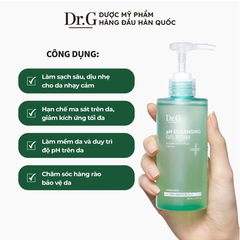 Sữa Rửa Mặt Dịu Nhẹ Dr.G PH Cleansing Gel Foam