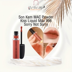 Son MAC Powder Kiss Liquid