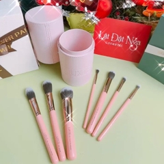 Bộ Cọ Trang Điểm LUXIE Rose Gold Collection 7c