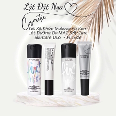 Set Xịt Khóa Makeup Và Kem Lót Dưỡng Da MAC Self-Care Skincare Duo  - FullSize