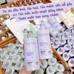 Combo Dầu Xả và Dầu Gội Elevawell 500ml