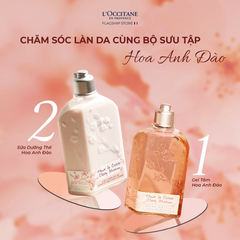 Sữa Dưỡng Thể Hương Hoa Anh Đào LOccitane Cherry Blossom Shimmered Lotion