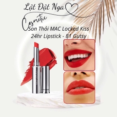 Son Thỏi MAC Locked Kiss 24hr Lipstick