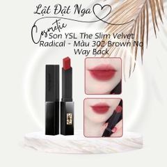 Son YSL The Slim Velvet Radical ( Đen )