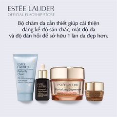 Sét Estee Lauder : Kem Dưỡng Supreme+ 50ml + Kem Mắt 5ml + Serum 15ml + Sữa Rửa Mặt 30ml