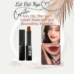 Son YSL The Slim Velvet Radical ( Đen )