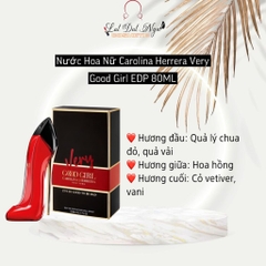 Nước Hoa Nữ Carolina Herrera Very Good Girl EDP 80ML