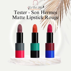 Tester - Son Hermes Matte Lipstick Rouge Rose Tamise 49