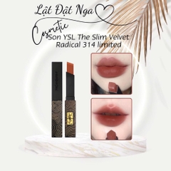 Son YSL The Slim Velvet Radical ( Đen )