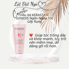 Dầu Xả KERASTASE GENESIS Ngăn Ngừa Tóc Gãy Rụng