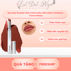 Son Mac Powder Kiss Velvet Blur Slim Stick ( limited )